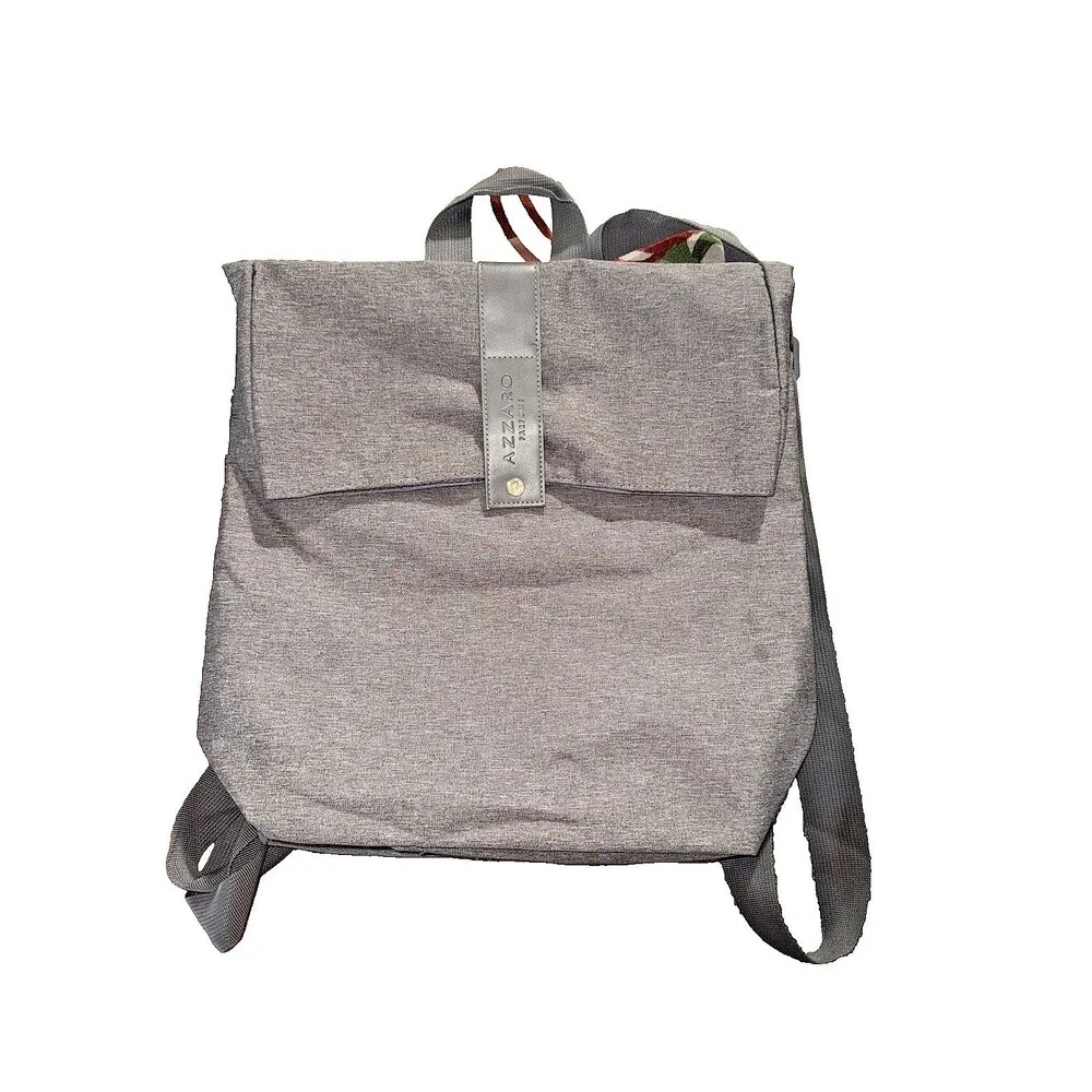 Azzarro Perfums Gray NWOT Toiletry Bag backpack